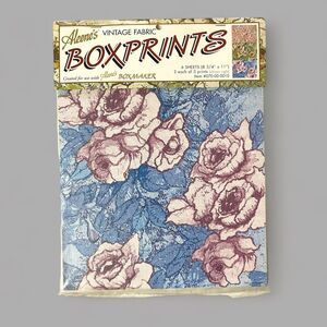 Aleene’s Box Prints #070-00-0010 Created For Use With Aleen’s Box Maker NEW